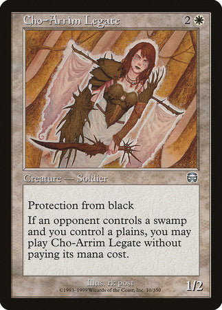 Cho-Arrim Legate [Mercadian Masques] | Dumpster Cat Games
