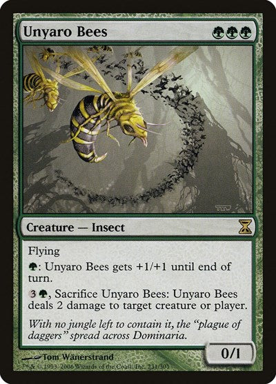 Unyaro Bees [Time Spiral] | Dumpster Cat Games
