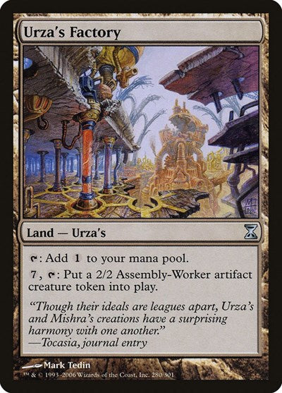 Urza's Factory [Time Spiral] | Dumpster Cat Games