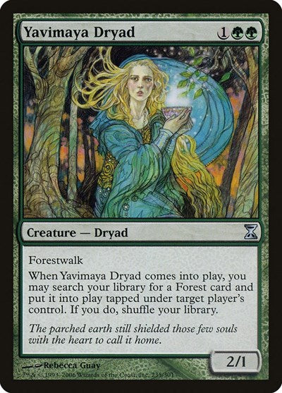 Yavimaya Dryad [Time Spiral] | Dumpster Cat Games