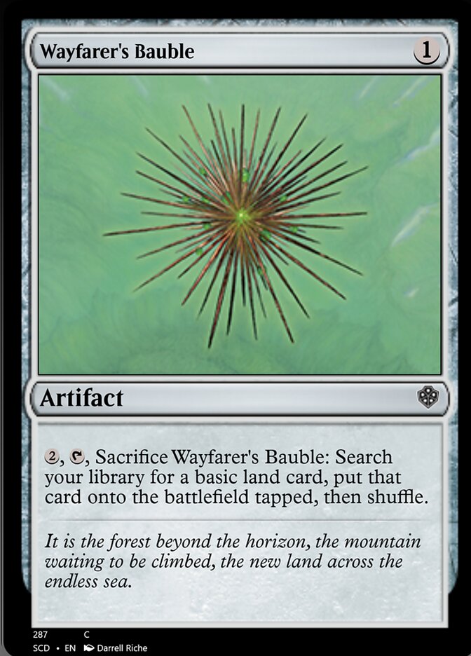 Wayfarer's Bauble [Starter Commander Decks] | Dumpster Cat Games