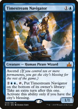 Timestream Navigator [Rivals of Ixalan] | Dumpster Cat Games