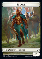 Cat // Soldier Token [Commander Legends Tokens] | Dumpster Cat Games