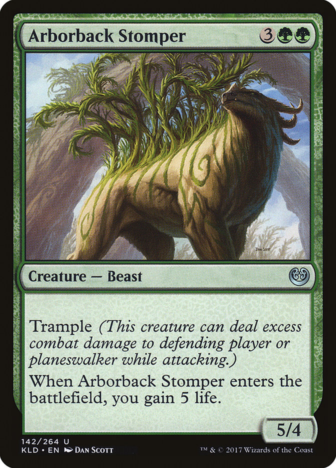 Arborback Stomper (Intro Pack) [Kaladesh Promos] | Dumpster Cat Games