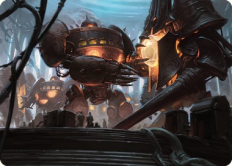 Autonomous Assembler Art Card [The Brothers' War Art Series] | Dumpster Cat Games