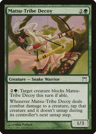 Matsu-Tribe Decoy [Champions of Kamigawa] | Dumpster Cat Games