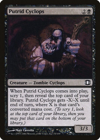 Putrid Cyclops [Future Sight] | Dumpster Cat Games