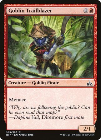 Goblin Trailblazer [Rivals of Ixalan] | Dumpster Cat Games