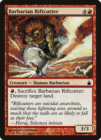 Barbarian Riftcutter [Ravnica: City of Guilds] | Dumpster Cat Games