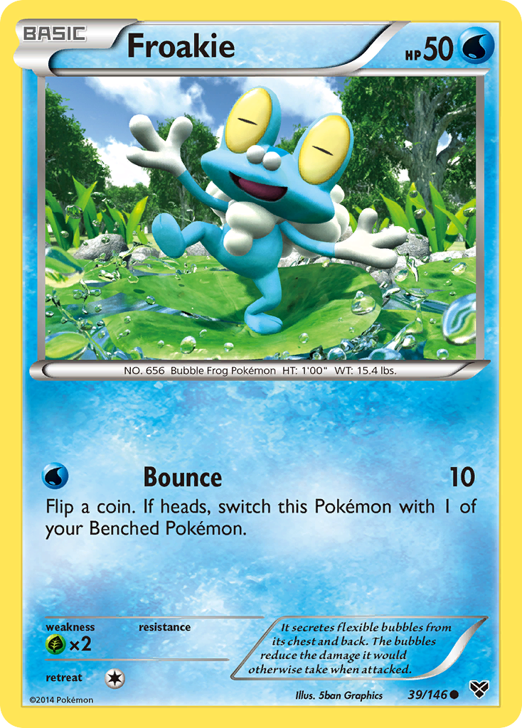Froakie (39/146) [XY: Base Set] | Dumpster Cat Games