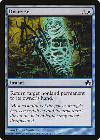 Disperse [Scars of Mirrodin] | Dumpster Cat Games