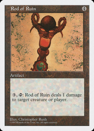 Rod of Ruin [Fifth Edition] | Dumpster Cat Games