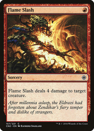 Flame Slash [Conspiracy: Take the Crown] | Dumpster Cat Games
