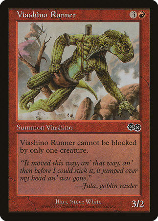 Viashino Runner [Urza's Saga] | Dumpster Cat Games