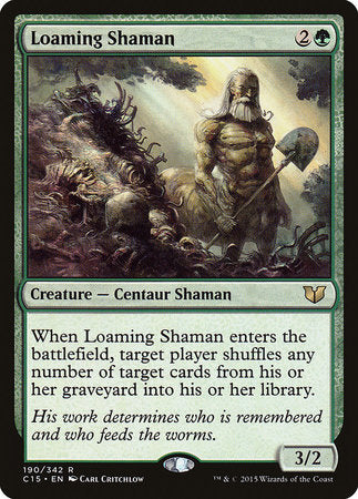 Loaming Shaman [Commander 2015] | Dumpster Cat Games