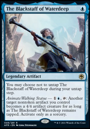 The Blackstaff of Waterdeep (Promo Pack) [Dungeons & Dragons: Adventures in the Forgotten Realms Promos] | Dumpster Cat Games