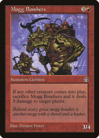 Mogg Bombers [Stronghold] | Dumpster Cat Games