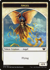 Angel // Knight (005) Double-Sided Token [Commander 2015 Tokens] | Dumpster Cat Games