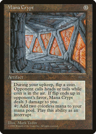 Mana Crypt [HarperPrism Book Promos] | Dumpster Cat Games