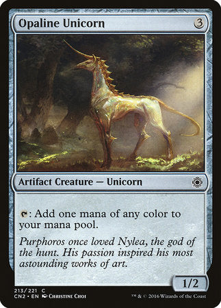 Opaline Unicorn [Conspiracy: Take the Crown] | Dumpster Cat Games