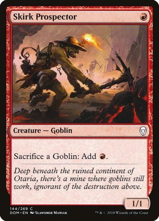 Skirk Prospector [Dominaria] | Dumpster Cat Games