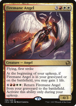 Firemane Angel [Iconic Masters] | Dumpster Cat Games