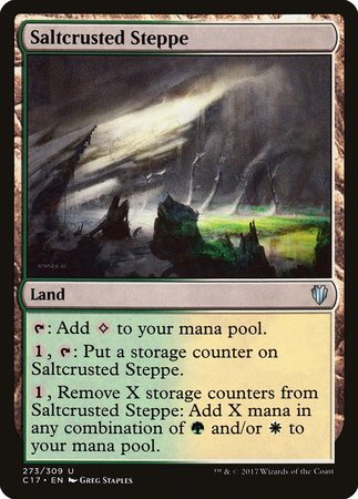 Saltcrusted Steppe [Commander 2017] | Dumpster Cat Games