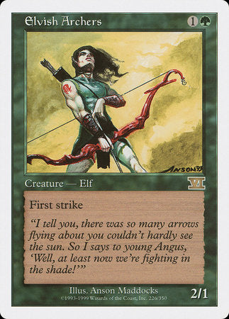 Elvish Archers [Classic Sixth Edition] | Dumpster Cat Games