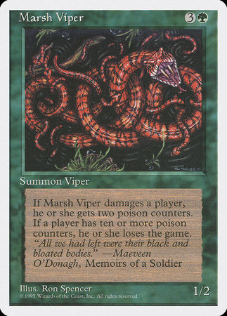 Marsh Viper [Fourth Edition] | Dumpster Cat Games