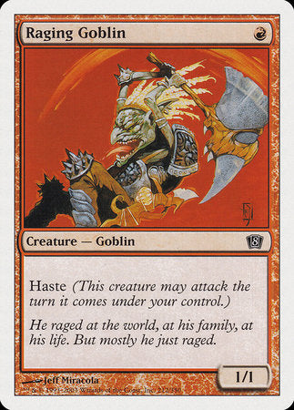 Raging Goblin [Eighth Edition] | Dumpster Cat Games