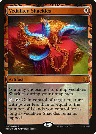 Vedalken Shackles [Kaladesh Inventions] | Dumpster Cat Games