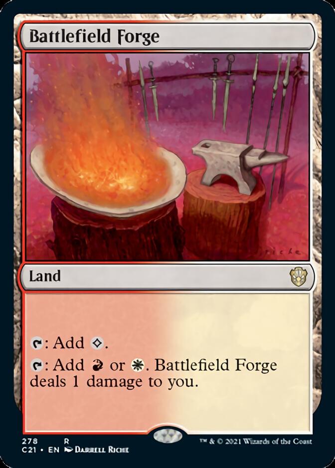 Battlefield Forge [Commander 2021] | Dumpster Cat Games