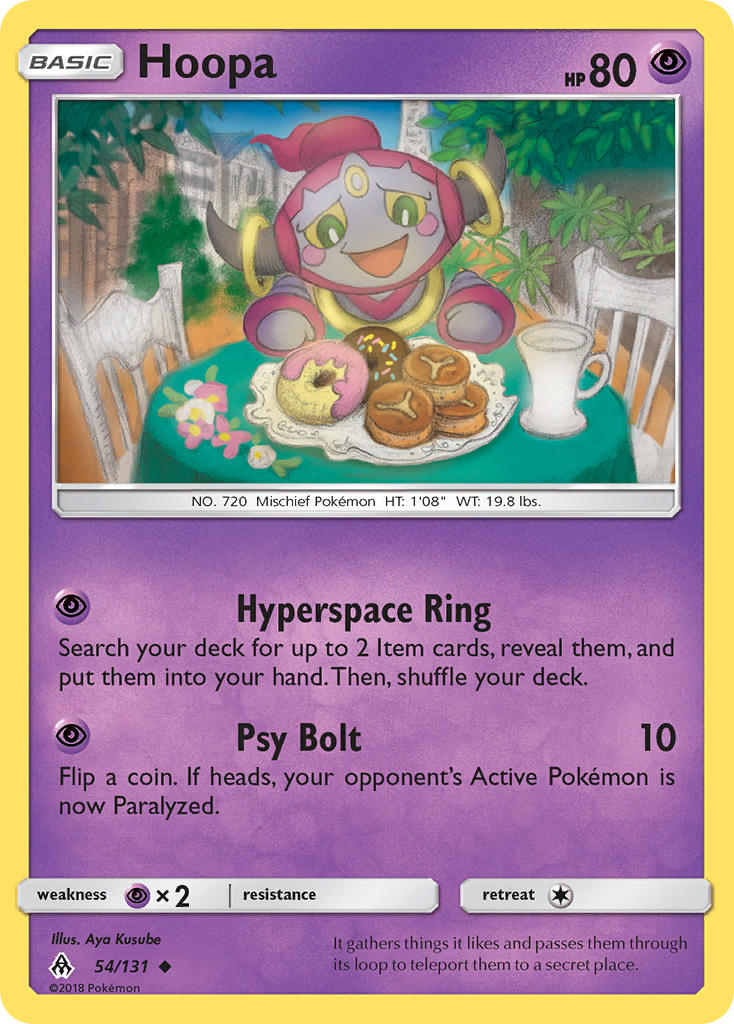 Hoopa (54/131) [Sun & Moon: Forbidden Light] | Dumpster Cat Games