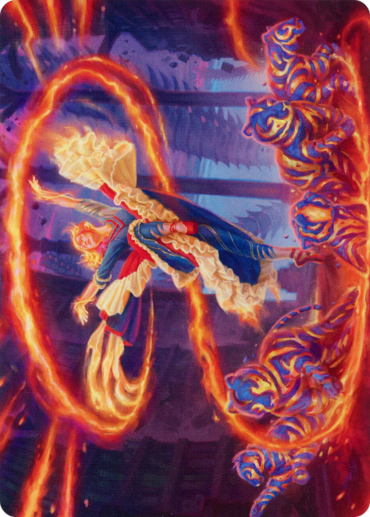 Joyful Stormsculptor Art Card [March of the Machine Art Series] | Dumpster Cat Games
