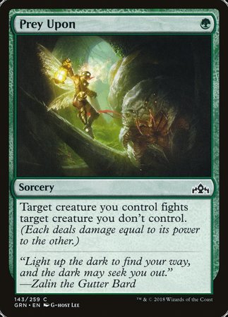 Prey Upon [Guilds of Ravnica] | Dumpster Cat Games