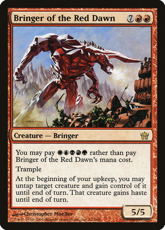 Bringer of the Red Dawn [Fifth Dawn] | Dumpster Cat Games