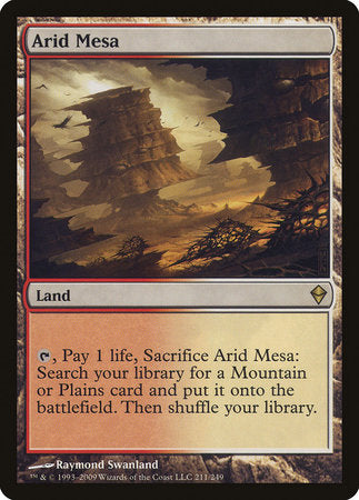 Arid Mesa [Zendikar] | Dumpster Cat Games