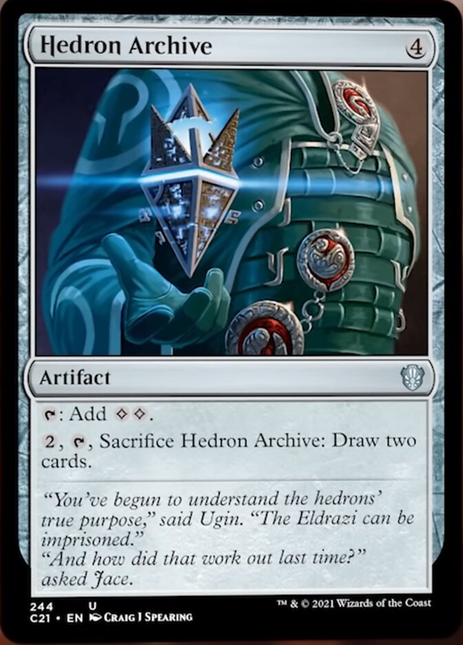 Hedron Archive [Commander 2021] | Dumpster Cat Games