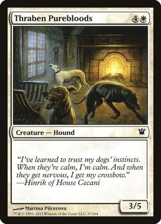 Thraben Purebloods [Innistrad] | Dumpster Cat Games