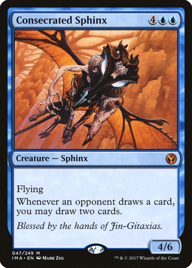 Consecrated Sphinx [Iconic Masters] | Dumpster Cat Games