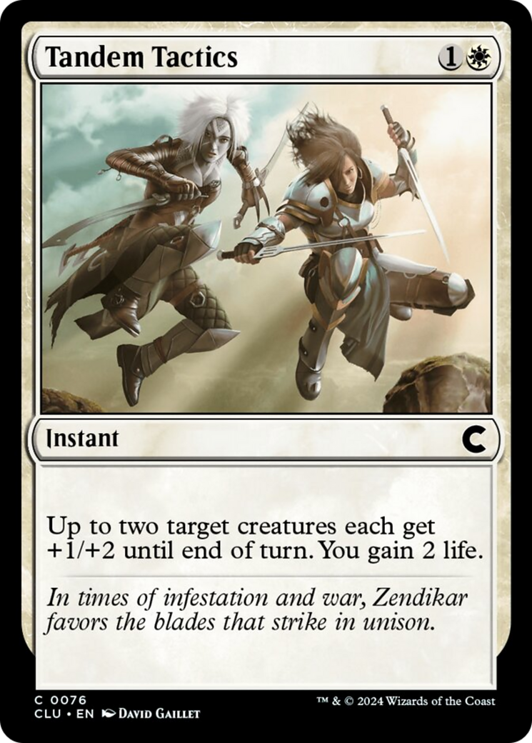 Tandem Tactics [Ravnica: Clue Edition] | Dumpster Cat Games