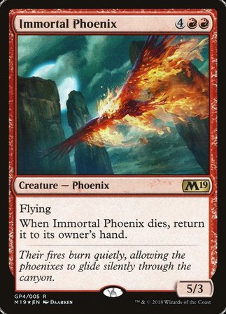 Immortal Phoenix (2018 Gift Pack) [M19 Gift Pack] | Dumpster Cat Games