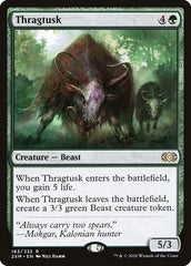 Thragtusk [Double Masters] | Dumpster Cat Games