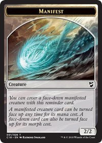 Manifest // Angel Double-sided Token [Commander 2018] | Dumpster Cat Games