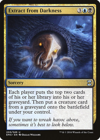 Extract from Darkness [Eternal Masters] | Dumpster Cat Games