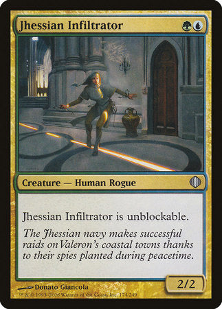 Jhessian Infiltrator [Shards of Alara] | Dumpster Cat Games