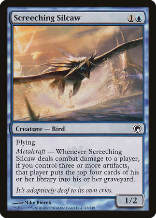 Screeching Silcaw [Scars of Mirrodin] | Dumpster Cat Games