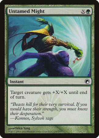 Untamed Might [Scars of Mirrodin] | Dumpster Cat Games