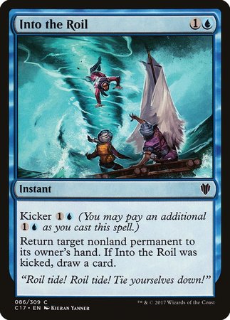 Into the Roil [Commander 2017] | Dumpster Cat Games