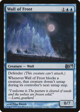 Wall of Frost [Magic 2010] | Dumpster Cat Games